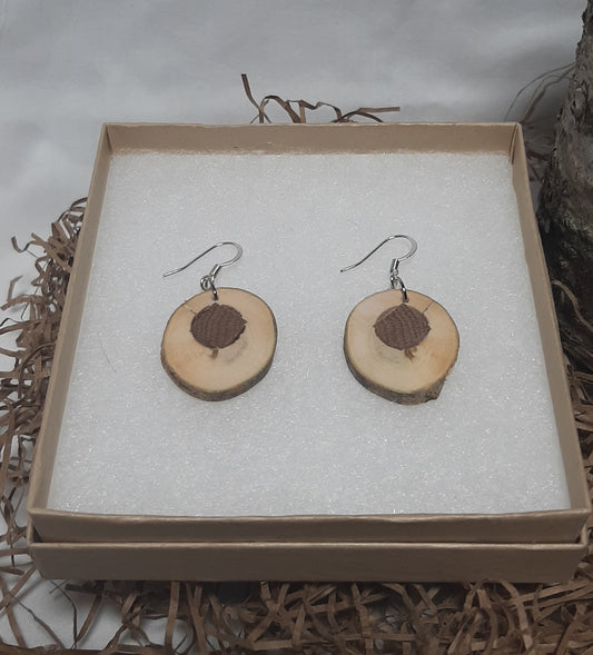 Twig earrings